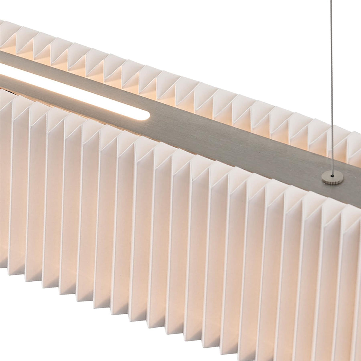 Le Klint Long Pleat Linear Pendant Light