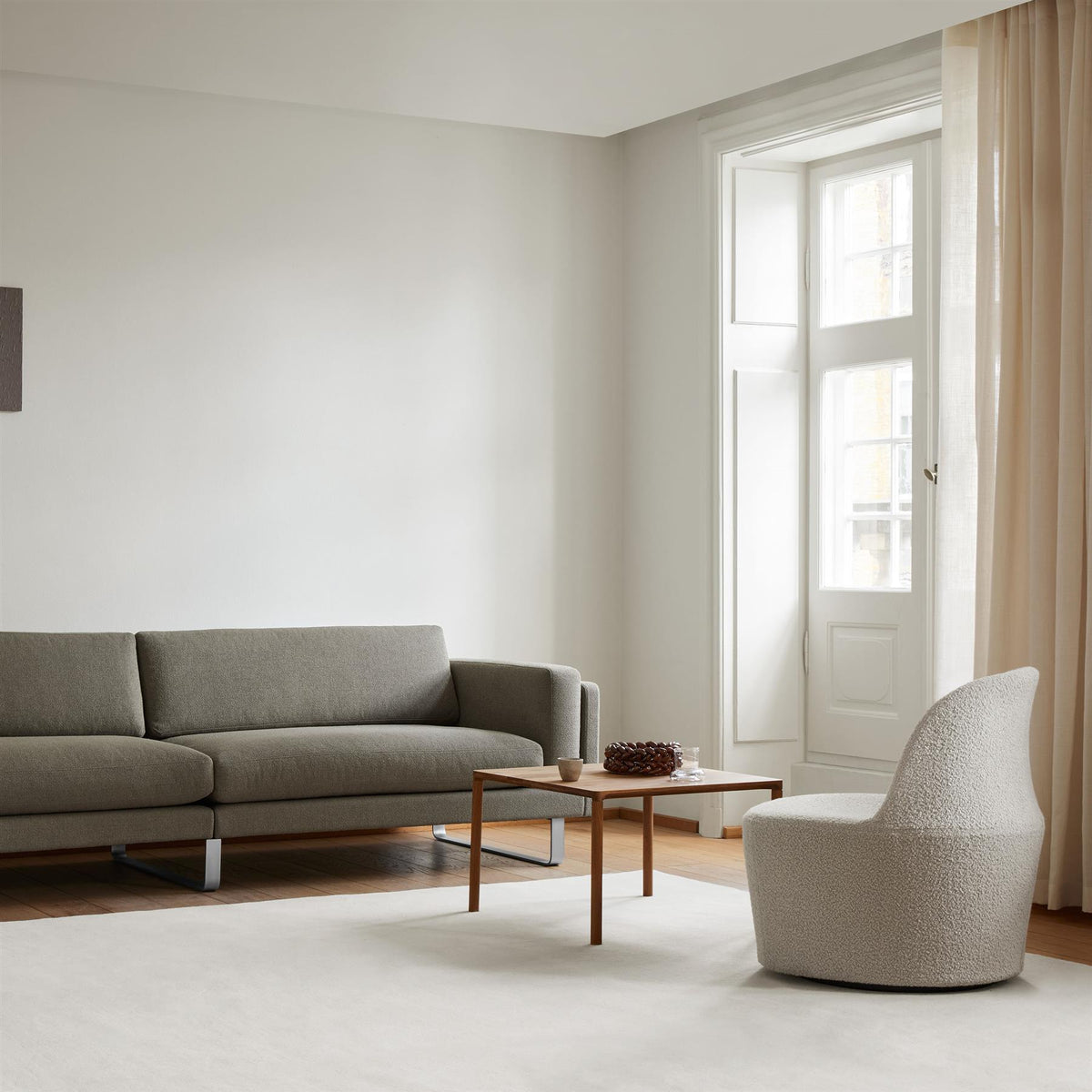 Fredericia Piloti Square Coffee Table