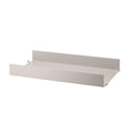 String Furniture String Metal Shelf with High Edge
