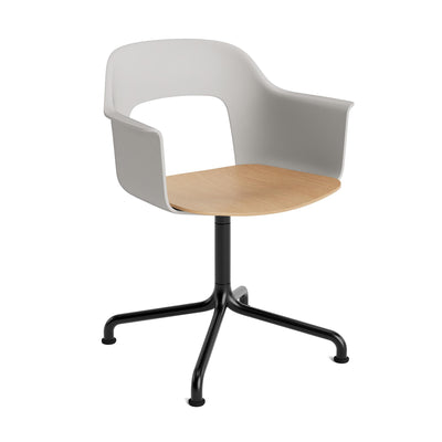 HAY Layout Armchair 252 with 4 Star Swivel Arc Base