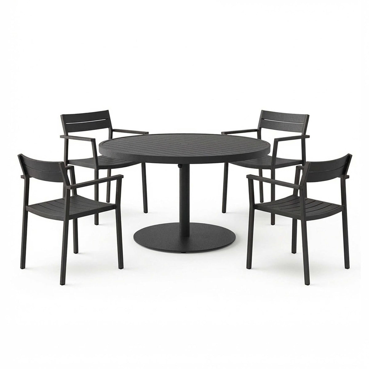 Case Furniture Eos Round Outdoor Dining Set - Curated by Holloways of Ludlow