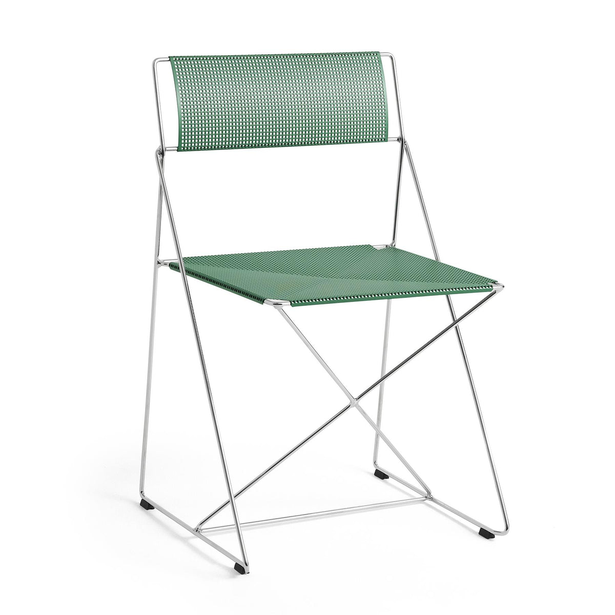 HAY X-Line Garden Chair - Chrome Based