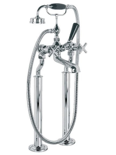 Lefroy Brooks MH1144 Mackintosh Freestanding Bath Shower Mixer with Standpipes