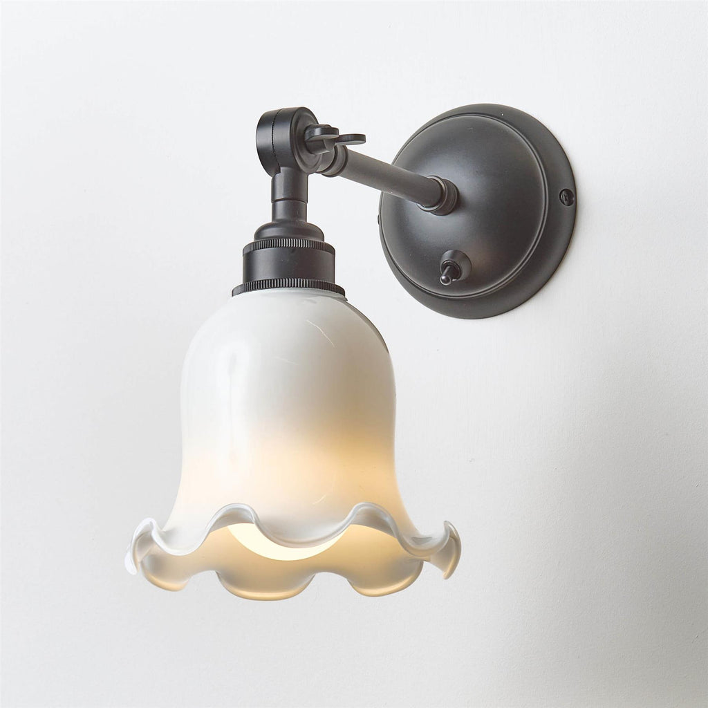 Old School Electric Tulip Wall Light : Adjustable Arm