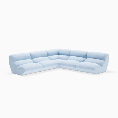 &Tradition Hi Lo 3+ Seater Sofa Combination G