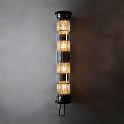 Ex-Display (Wimbledon Store) DCW In The Tube Wall Light Silver mesh & reflector