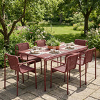 HAY Palissade Cord Garden Dining Set - Large - Curated by Holloways of Ludlow