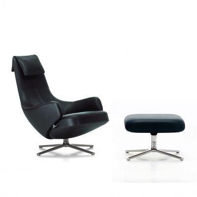 Vitra Repos Lounge Chair with Ottoman