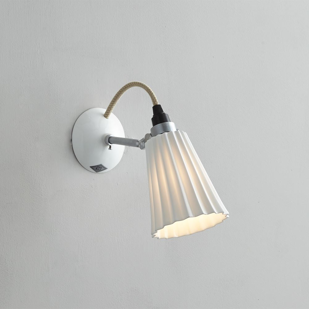 Original BTC Hector Pleat Wall Light