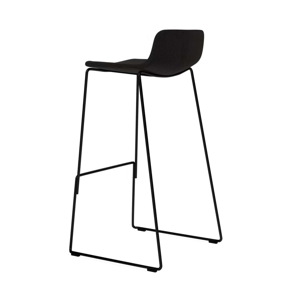 Fredericia Pato Sledge Bar Stool, Fully Upholstered