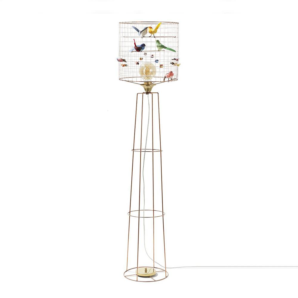 Voliere floor lamp