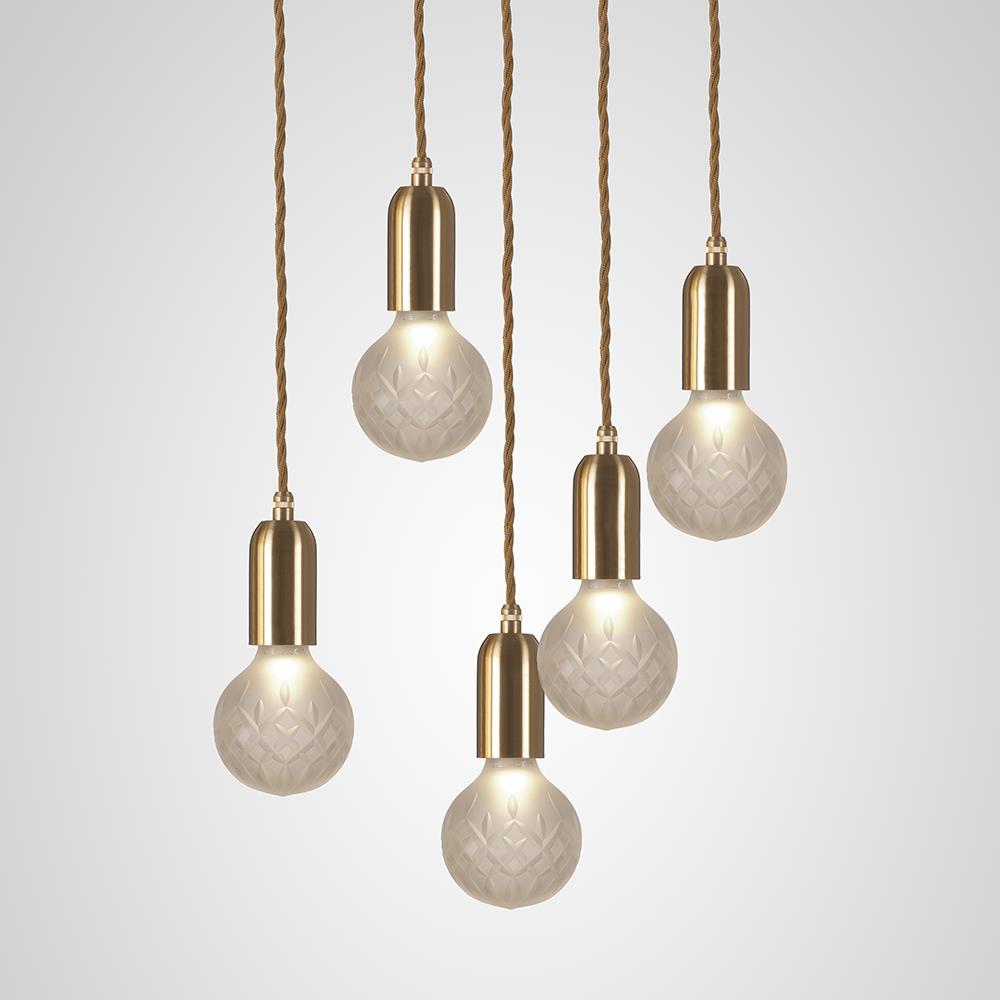 Lee Broom Crystal Bulb Chandelier