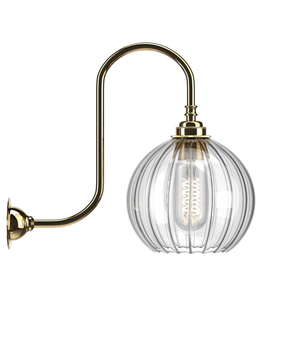 Fritz Fryer Hereford Swan Neck Wall Light