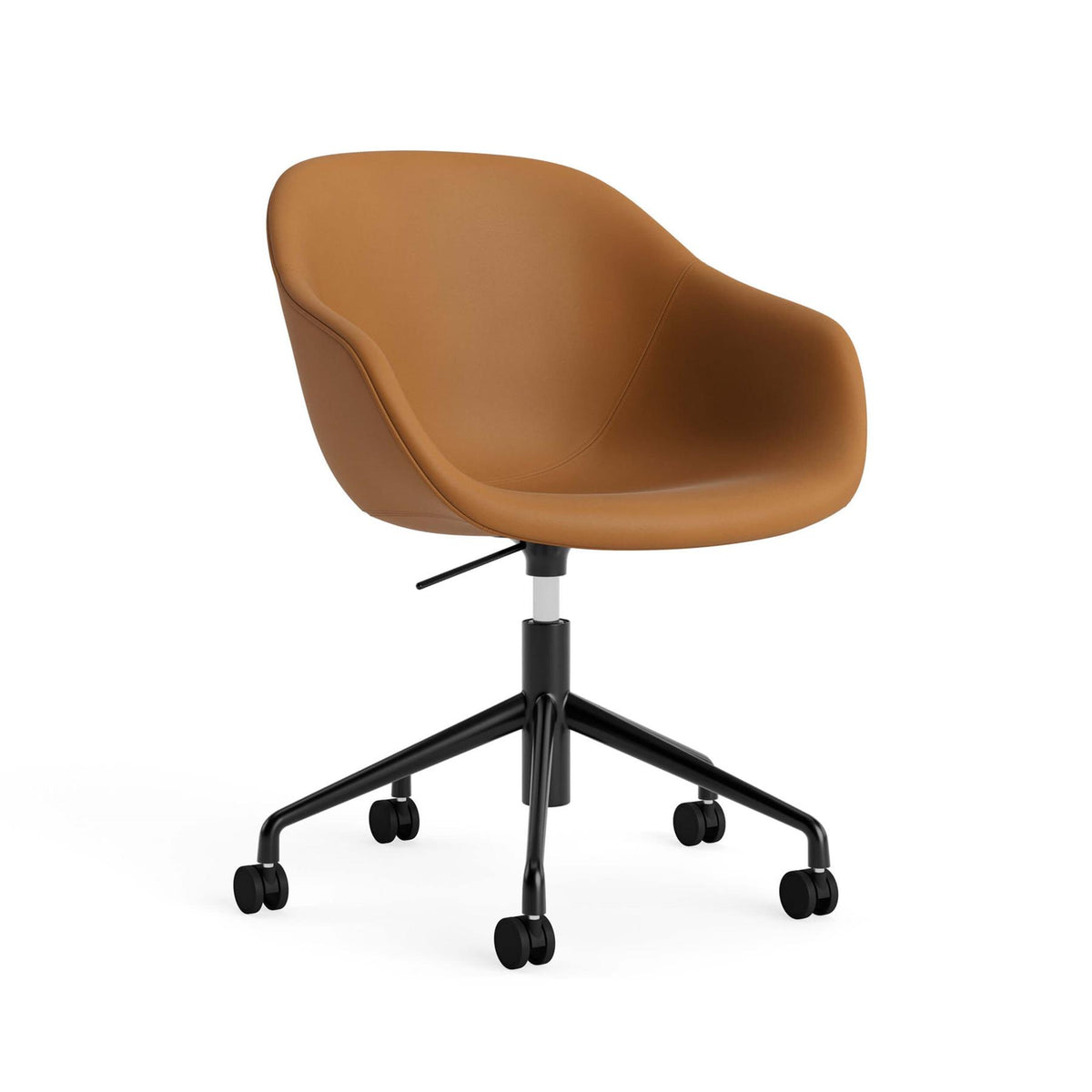 HAY AAC 253 Chair, Upholstered - 5 Star Swivel Base, Gas Lift and Wheels