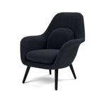 Fredericia Swoon Lounge Petit Wood Base Chair