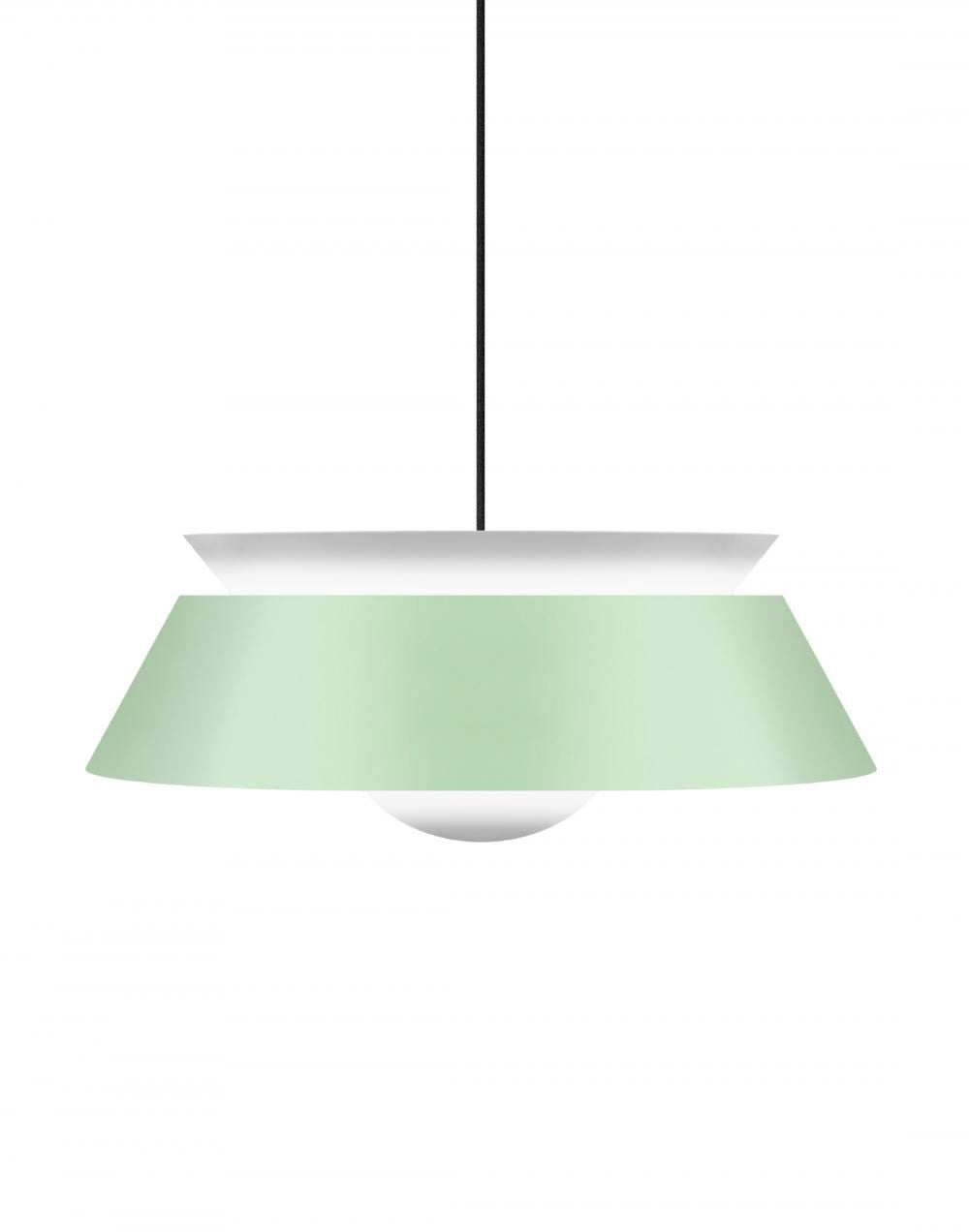 Outlet Umage Cuna Pendant Light - Mint Green Shade, Black Cable