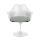 Knoll Saarinen Tulip Dining Armchair with Seat Pad