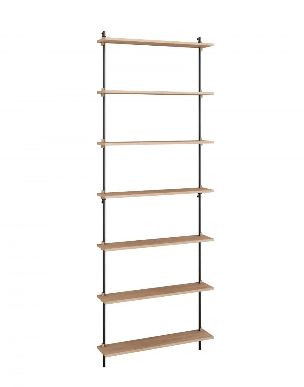 MOEBE Wall Shelving Set Single