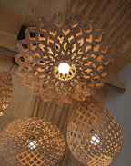 David Trubridge Flax Pendant Light