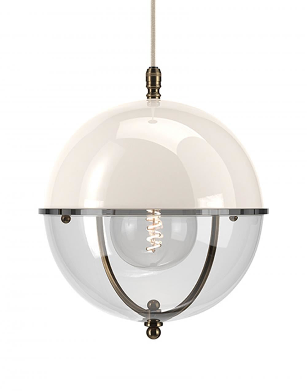 Fritz Fryer Grafton Globe Pendant Light