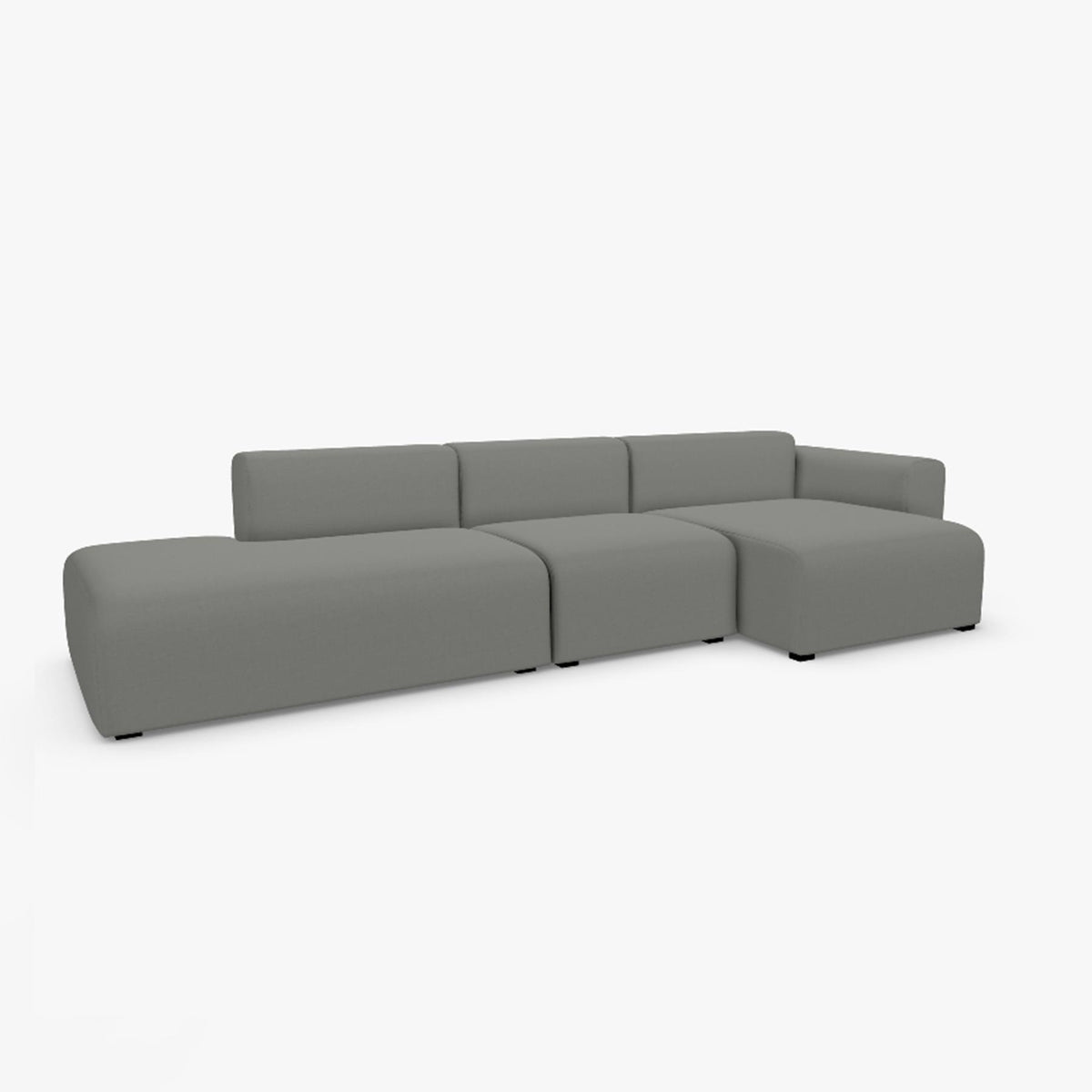 HAY Mags Sofa 3+ Seater Combination 4 Right