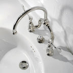 Lefroy Brooks La Chapelle Lever Basin Bridge Mixer FL9000