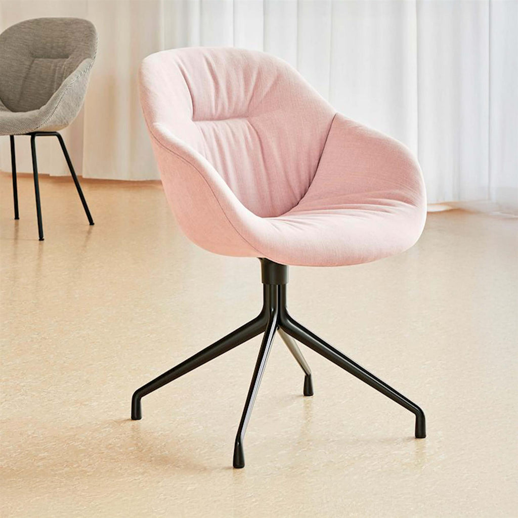 HAY AAC 121 Chair, 4 Star Swivel Base Standard Glider, Soft Upholstery