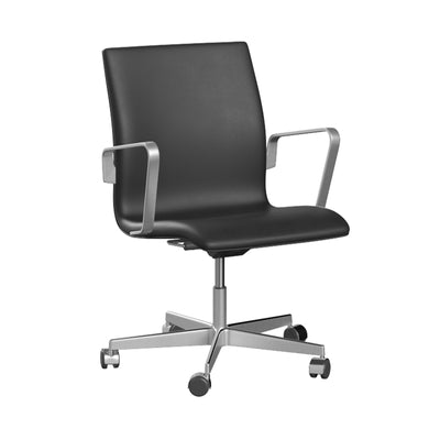 Fritz Hansen Oxford Office Chair with Low Back and Wheels
