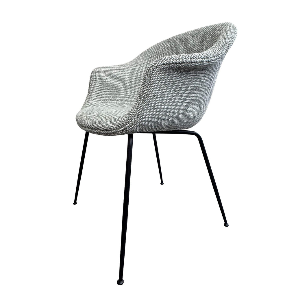 Ex-Display GUBI Bat Dining Chair - Safire Kvadrat Sahco 0006