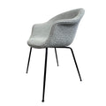 Ex-Display GUBI Bat Dining Chair - Safire Kvadrat Sahco 0006