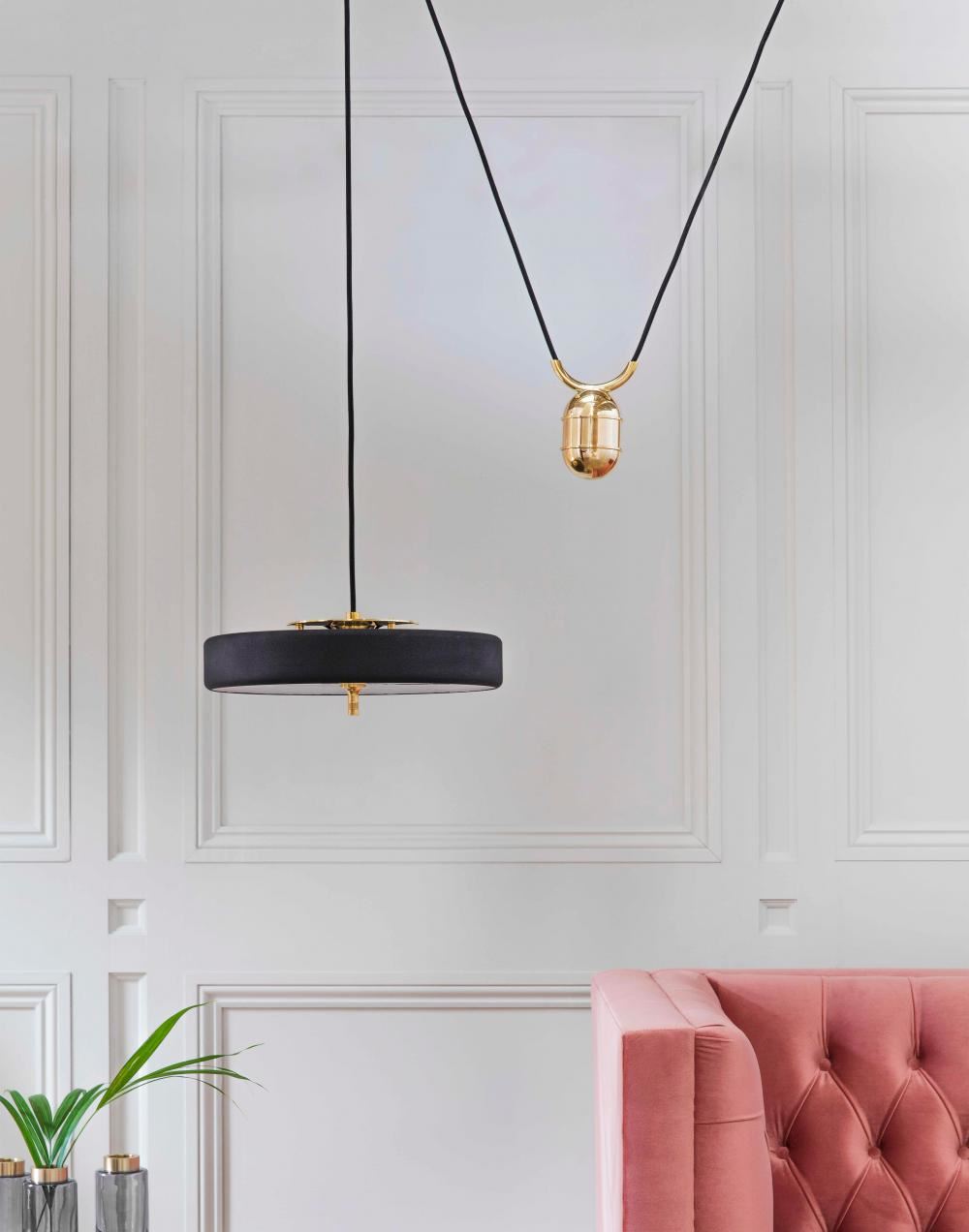 Bert Frank Revolve Rise And Fall Pendant Light