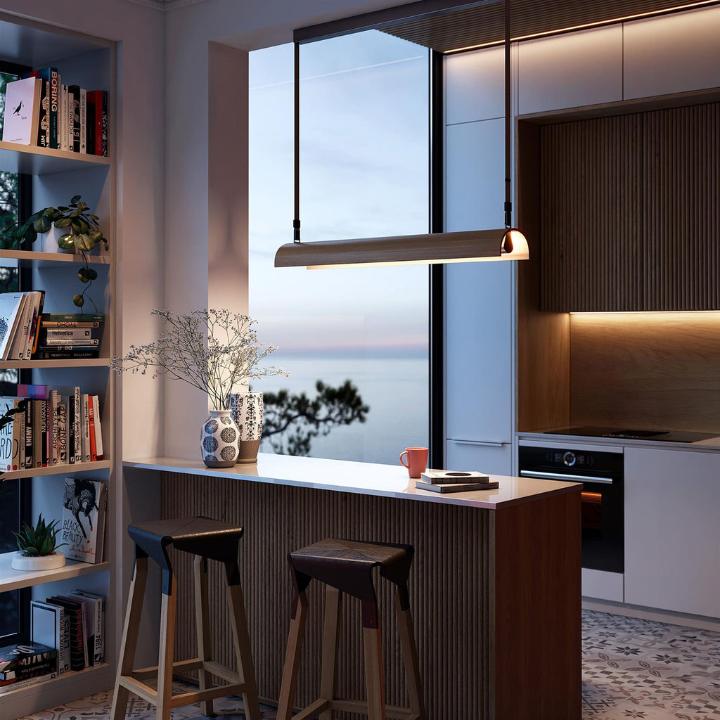 Bover Aluet S/100 Linear Pendant Light