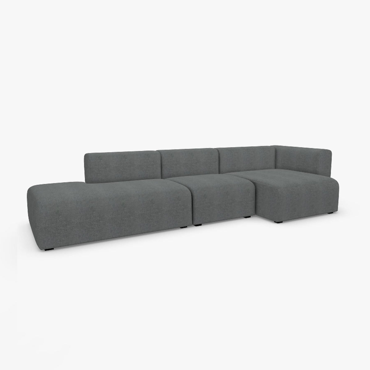 HAY Mags Sofa 3+ Seater Combination 4 Right