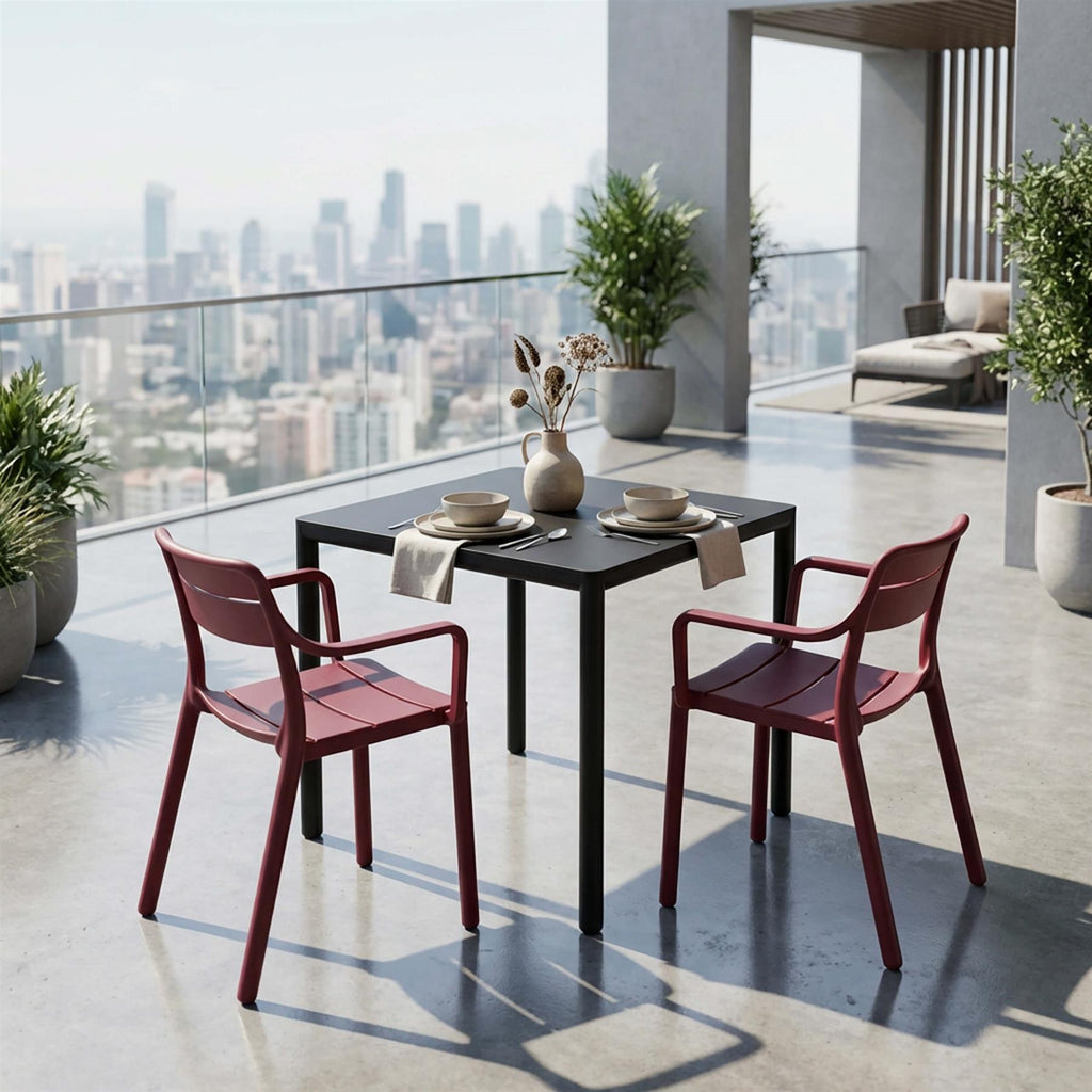 Nardi Cassia Balcony Furniture Set - Curated by Holloways of Ludlow