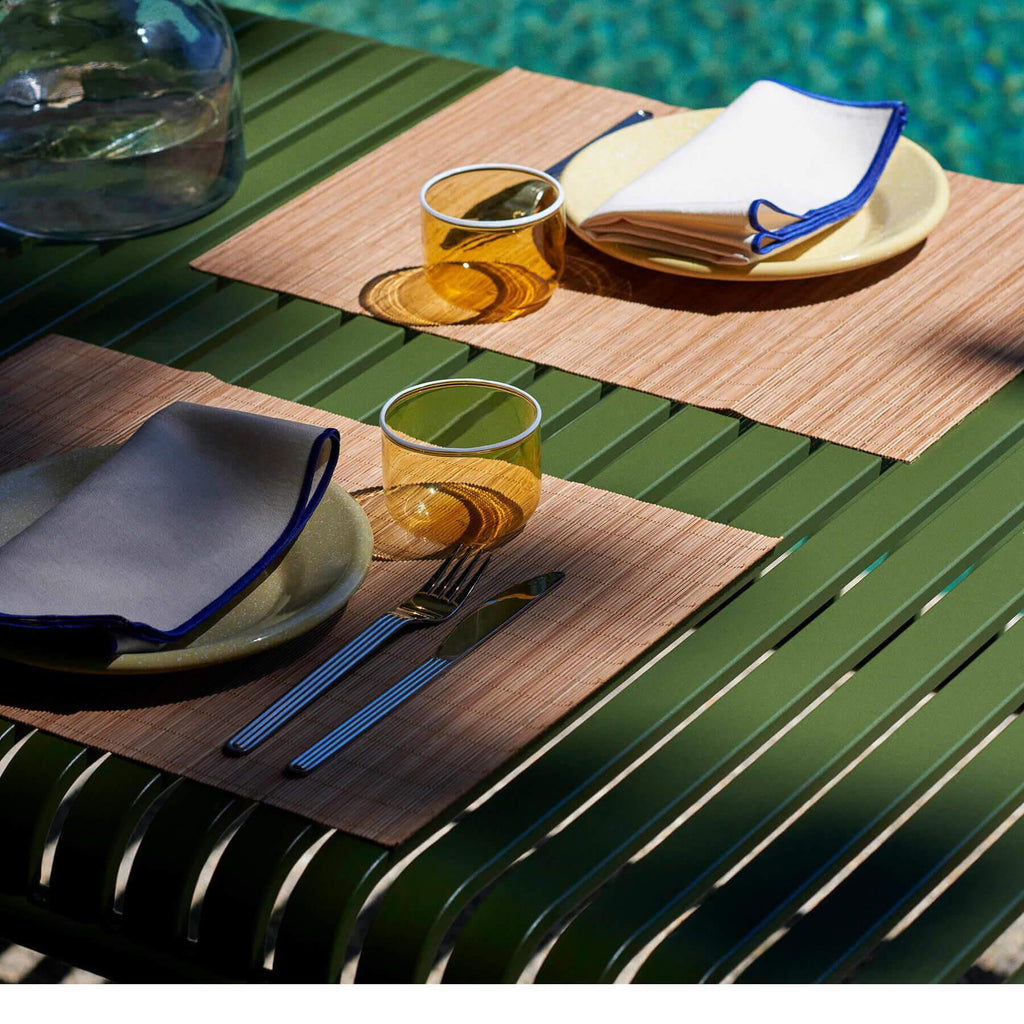 HAY Palissade Garden Dining Set - Chairs with Arms - Curated by Holloways of Ludlow