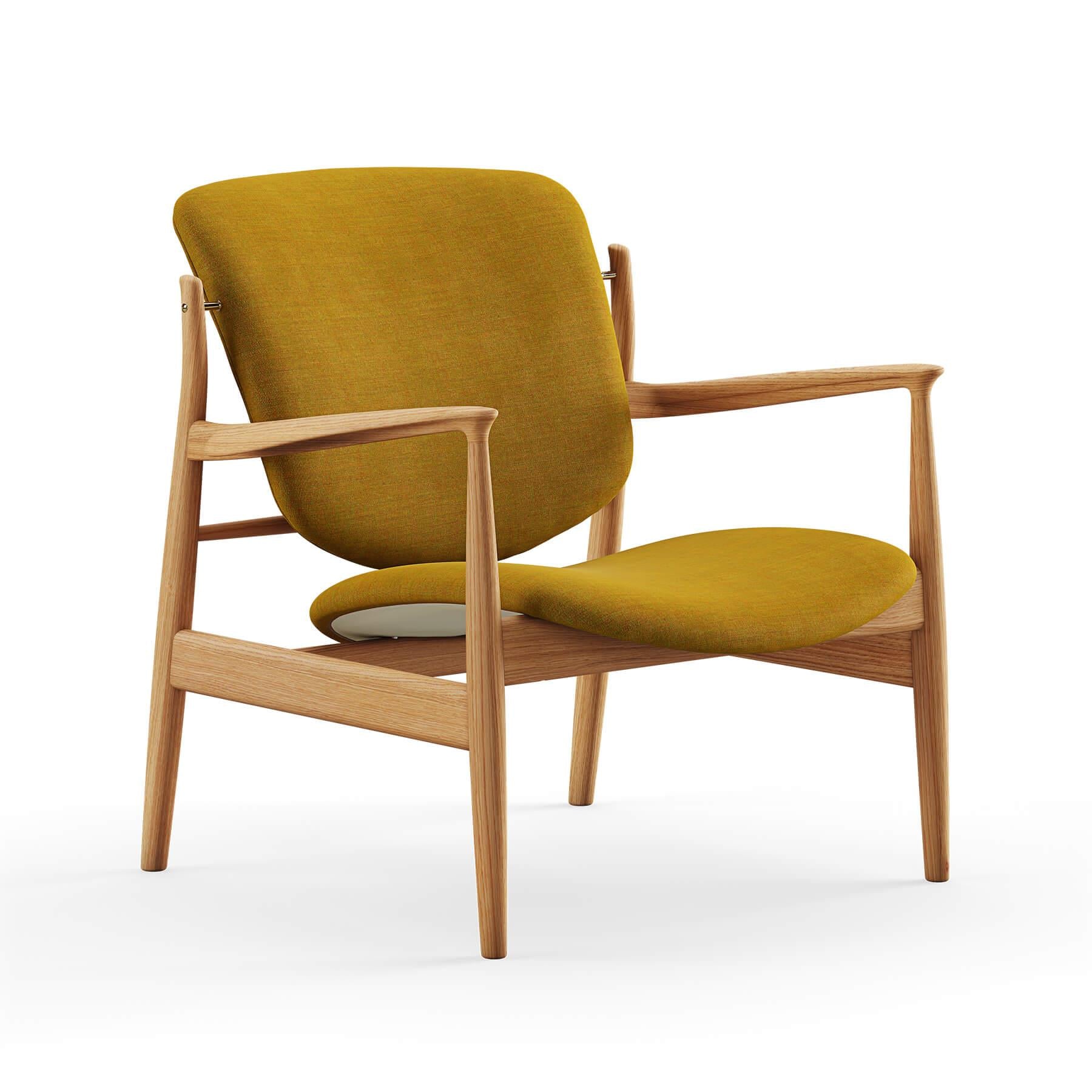 Finn Juhl The France Chair in Dark Oiled Oak