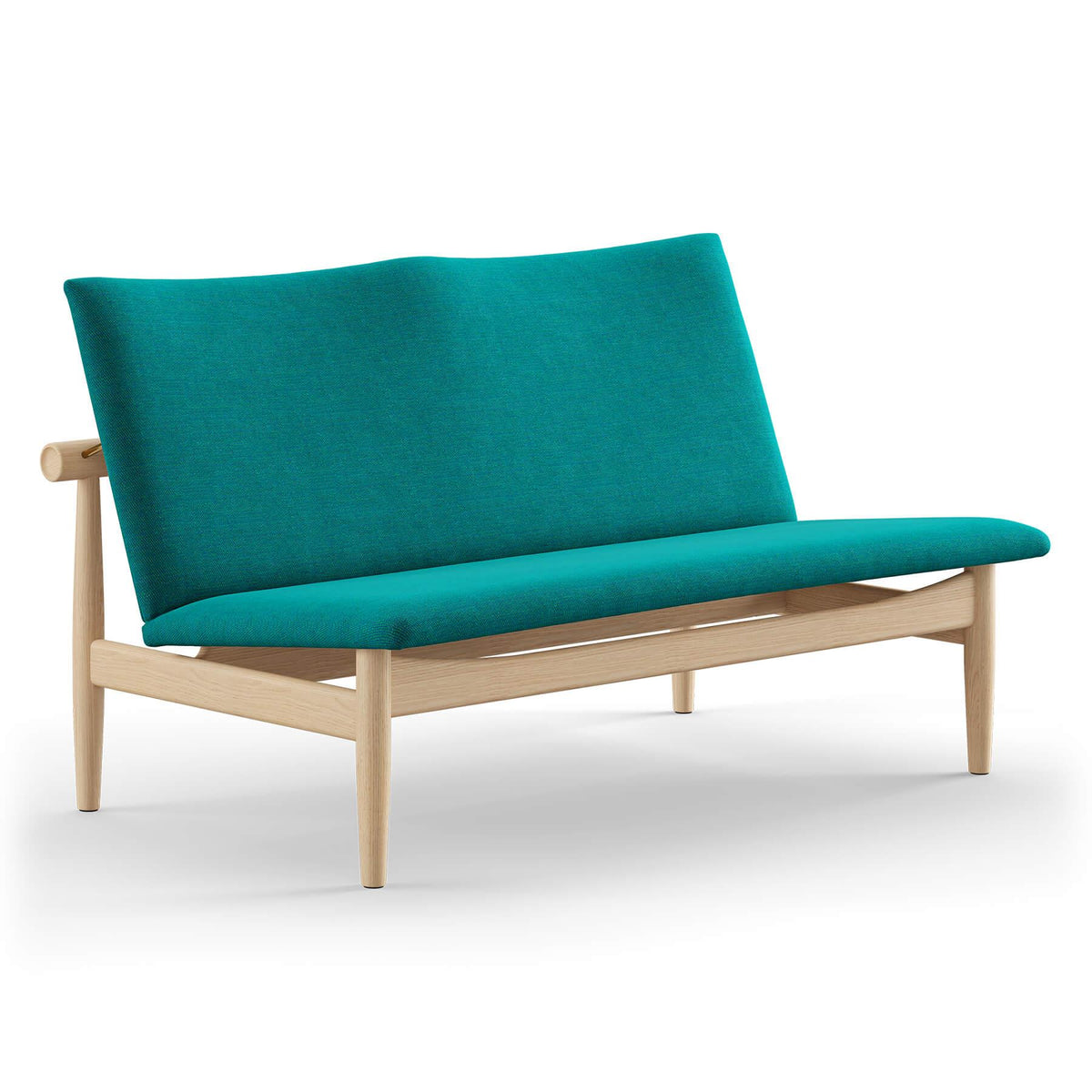 Finn Juhl The Japan 2 Seater Sofa in Clear Oiled Oak