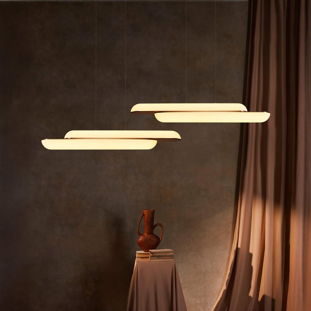 Lee Broom Gemini Horizontal Pendant Light