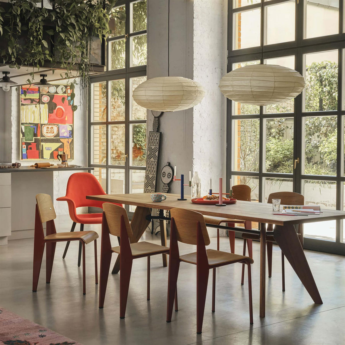 Vitra S.A.M Bois Dining Table