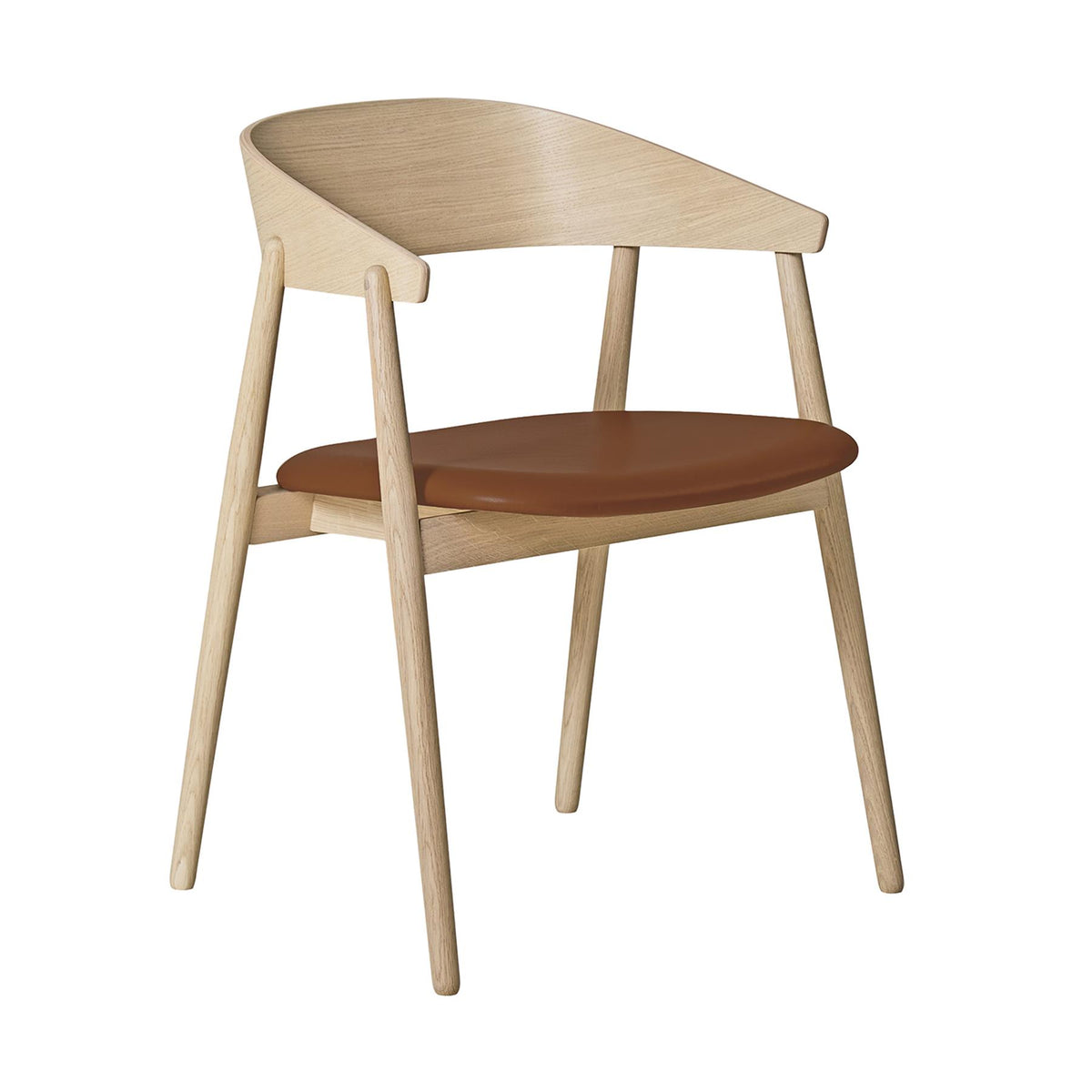 Andersen Furniture AC2 Dining Chair with Upholstered Seat