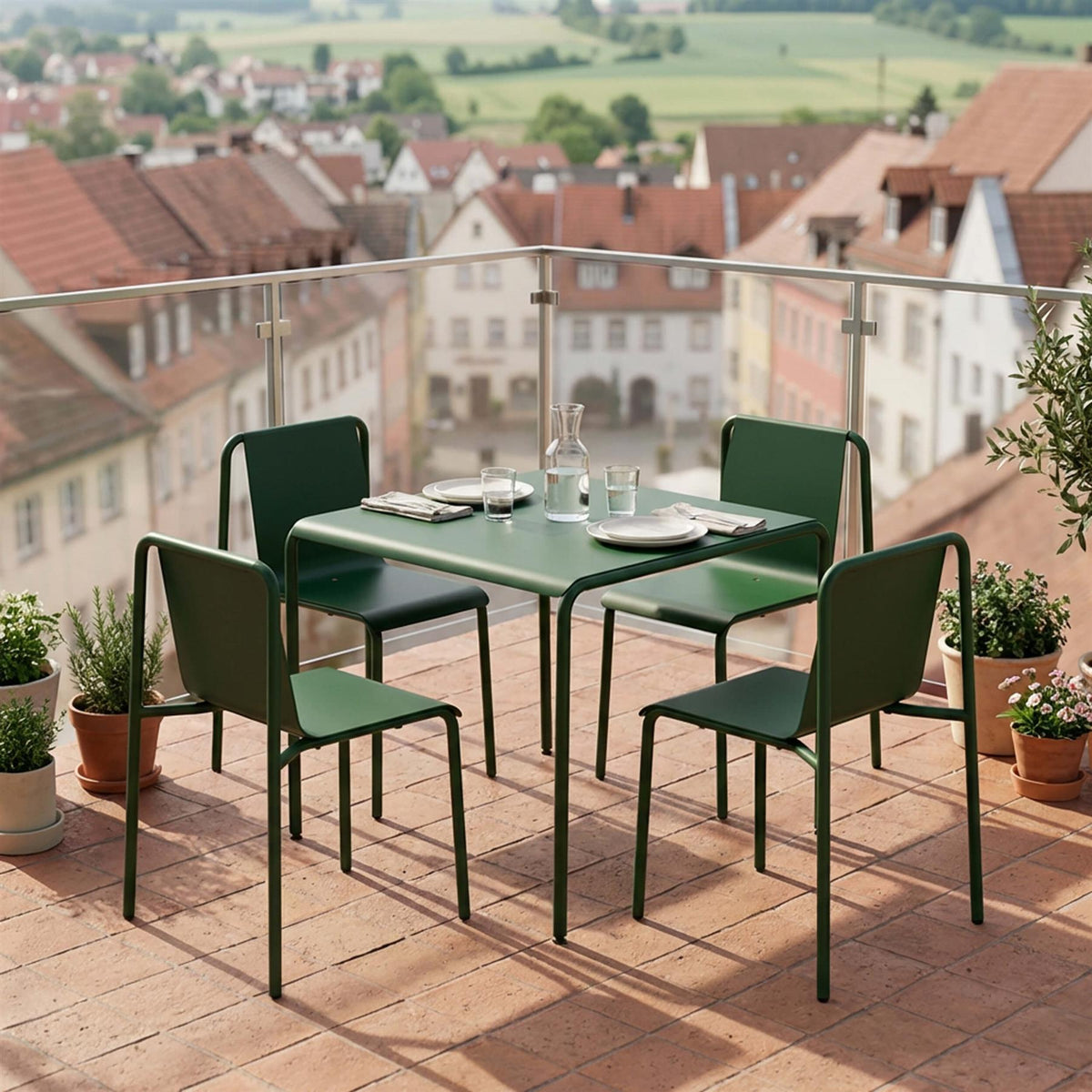 TIPTOE Panorama Outdoor Dining Set - Small - Curated by Holloways of Ludlow