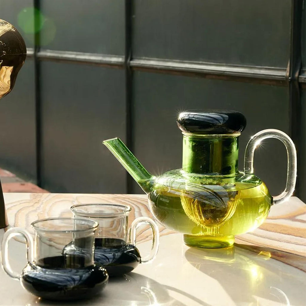 Tom Dixon Bump Tea Cups, Set of 2 - Black
