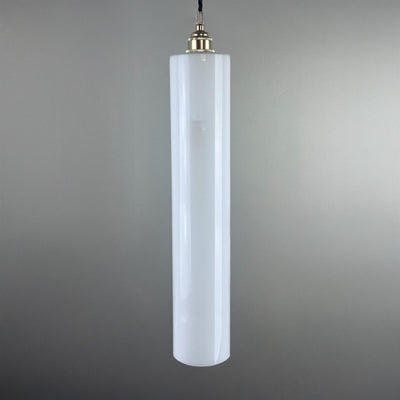 Outlet Old School Electric Parker Pendant Light - Satin Brass, Large : 50cm