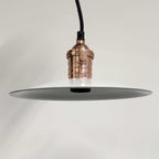Outlet Poplar Fitment Hanging Pendant - White and Rose Gold