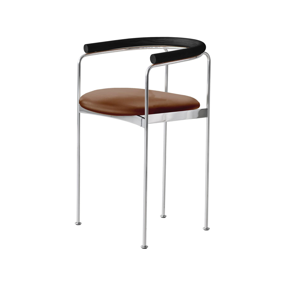 DK3 Baia Counter Stool with Wooden Back
