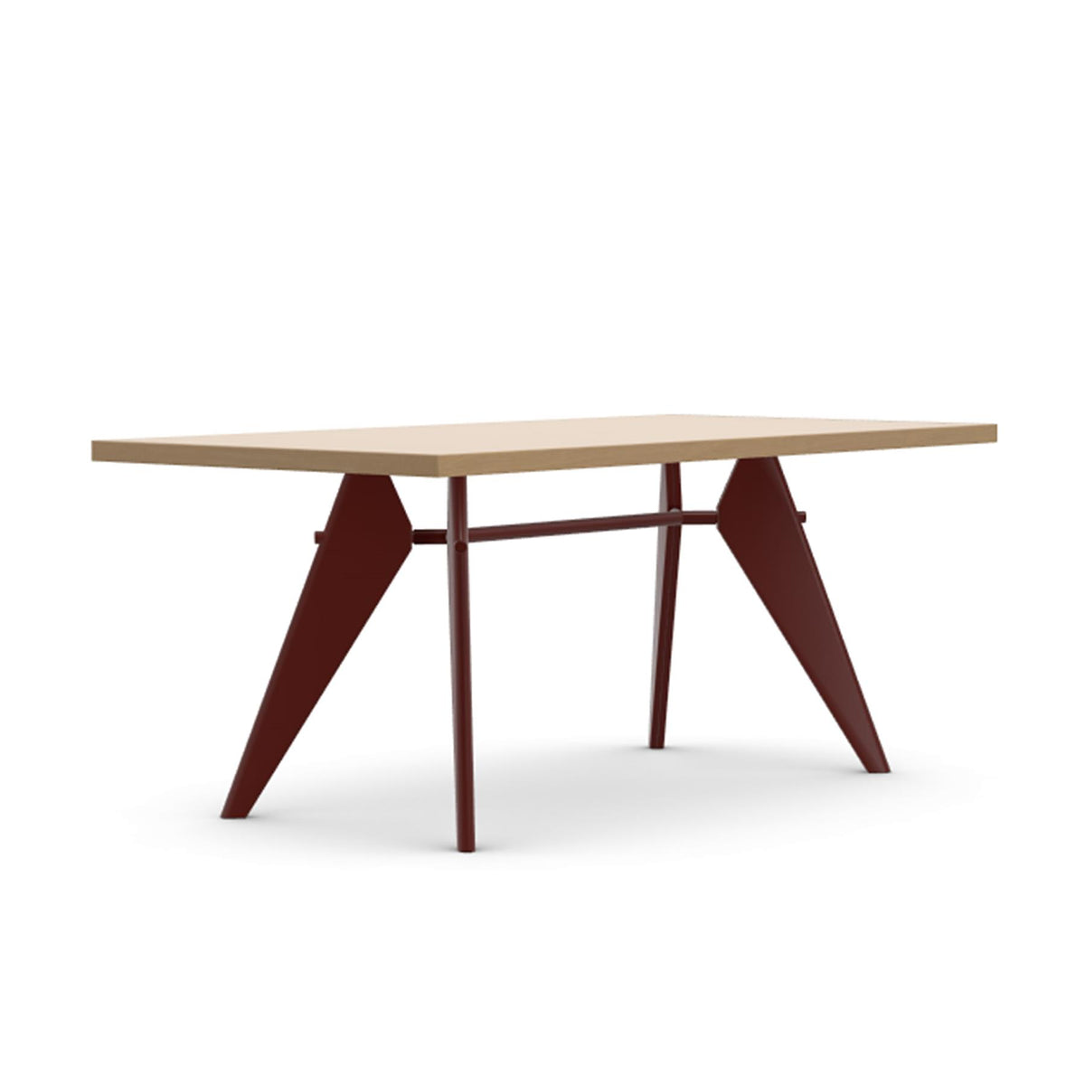 Vitra EM Dining Table with Veneer Top