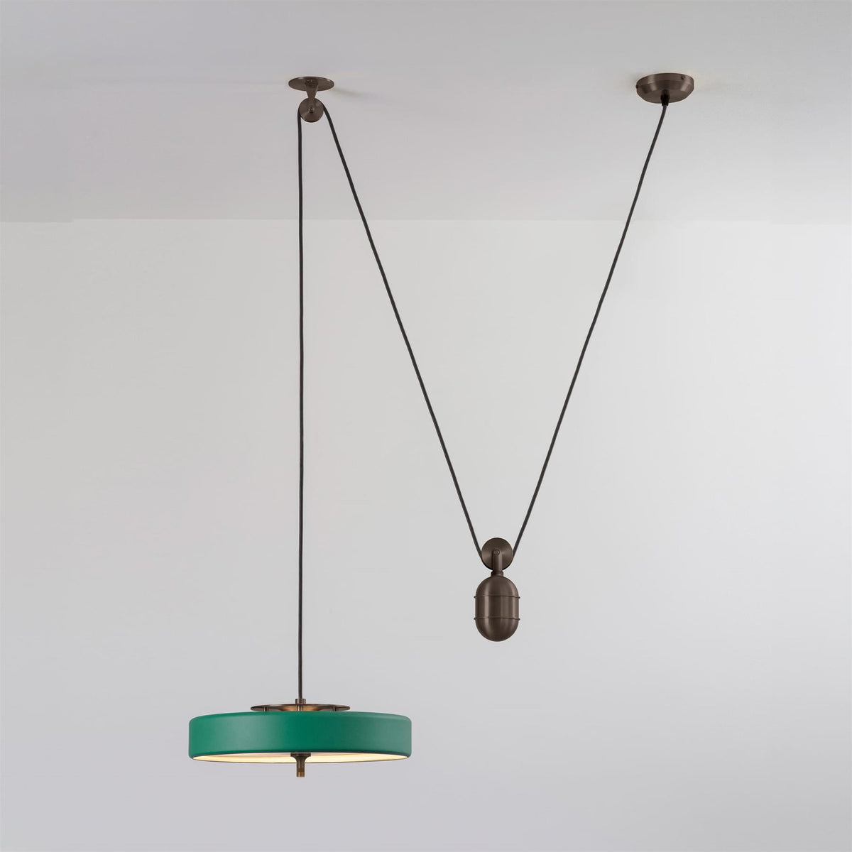 Bert Frank Revolve Rise And Fall Pendant Light