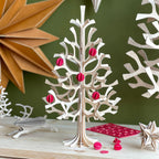 Lovi Wooden Spruce with Mini Baubles
