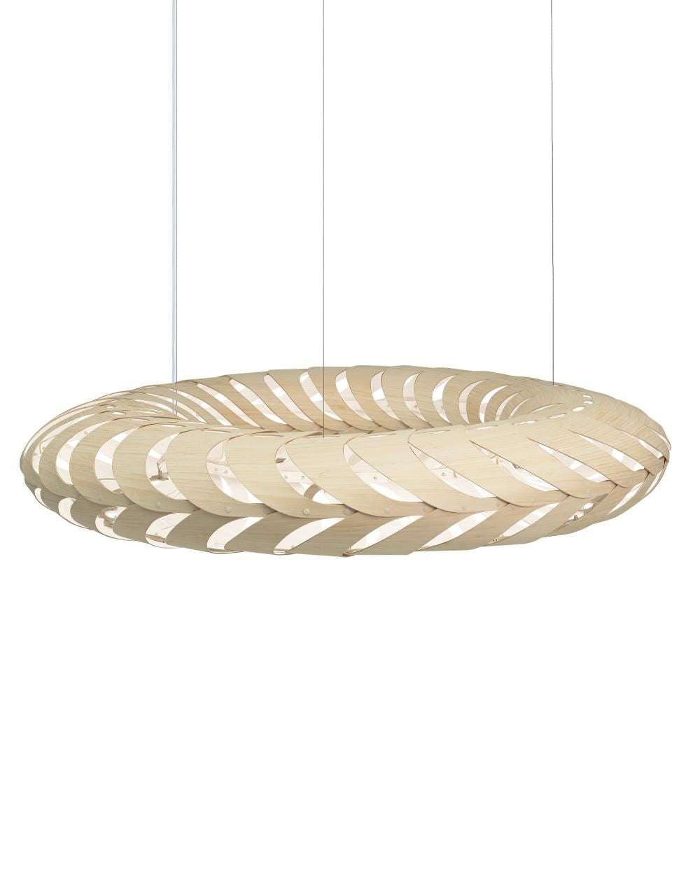 David Trubridge Maru Pendant Light Coloured - 1 Side