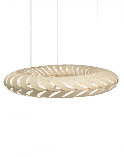 David Trubridge Maru Pendant Light Coloured - 1 Side